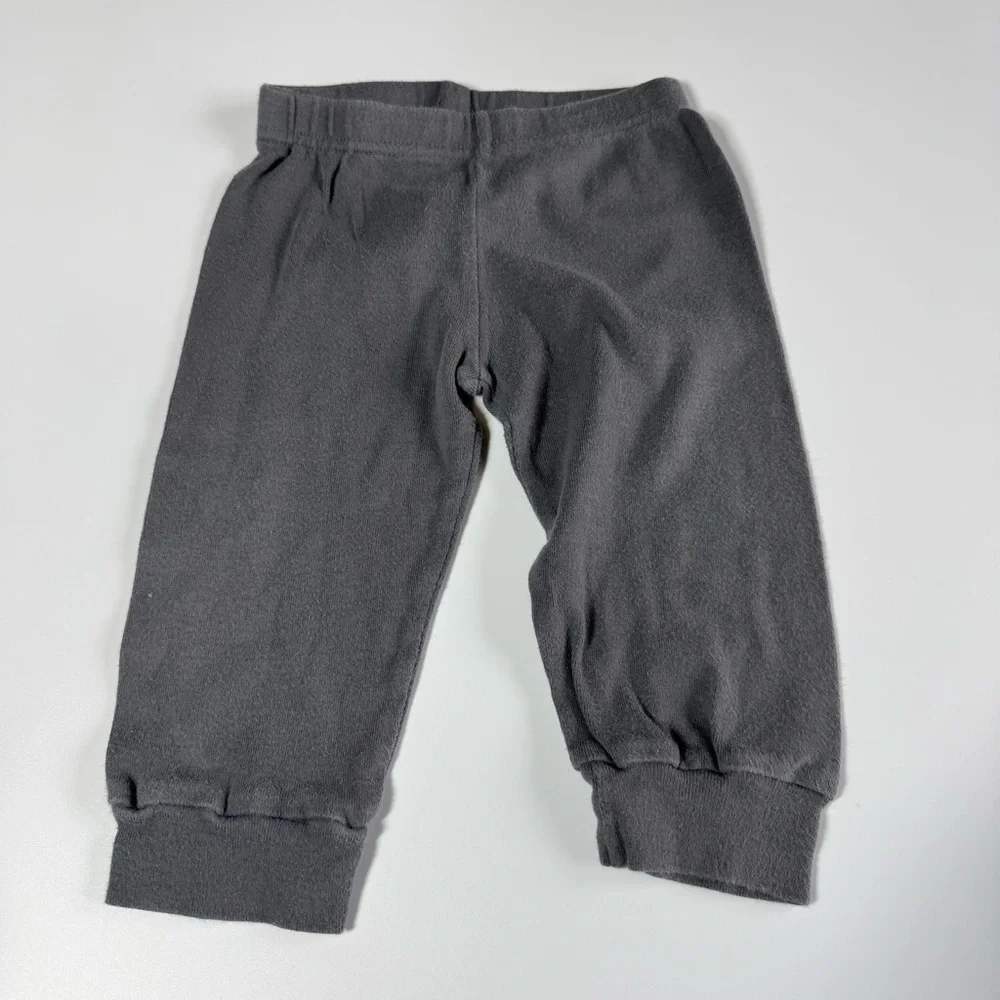 Baby Boy Pants Size 6-9 Months Yellow Gray Lion Elephants Alien Carter’s Fall - Picture 11 of 13